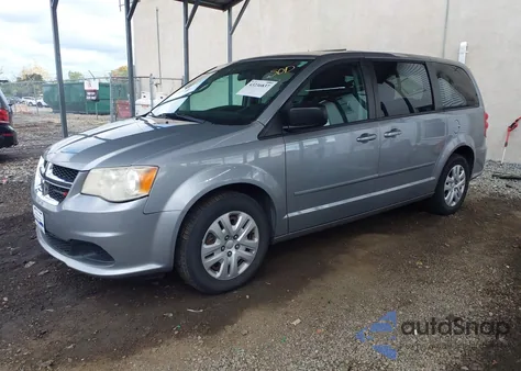 2014 Dodge Grand Caravan Se z USA, uszkodzony, nr VIN 2C4RDGBG9ER323877